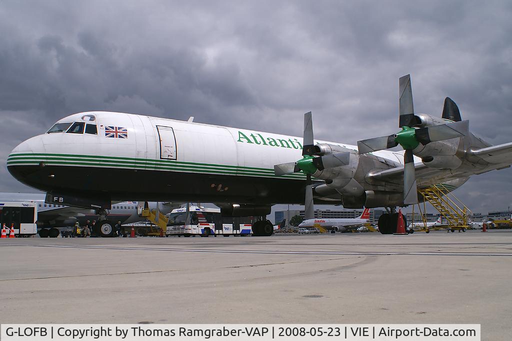 G-LOFB, 1961 Lockheed L-188C(F) Electra C/N 1131, Atlantic Airlines Lockheed L188 Electra