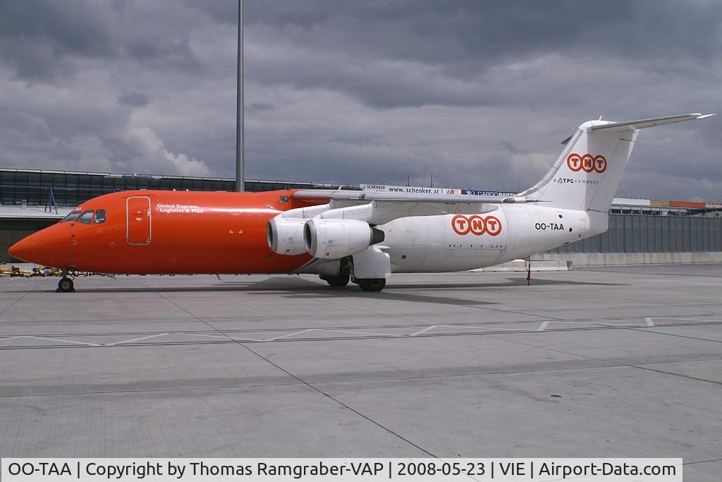 OO-TAA, 1989 British Aerospace BAe.146-300 C/N E3151, TNT Airways BAe 146