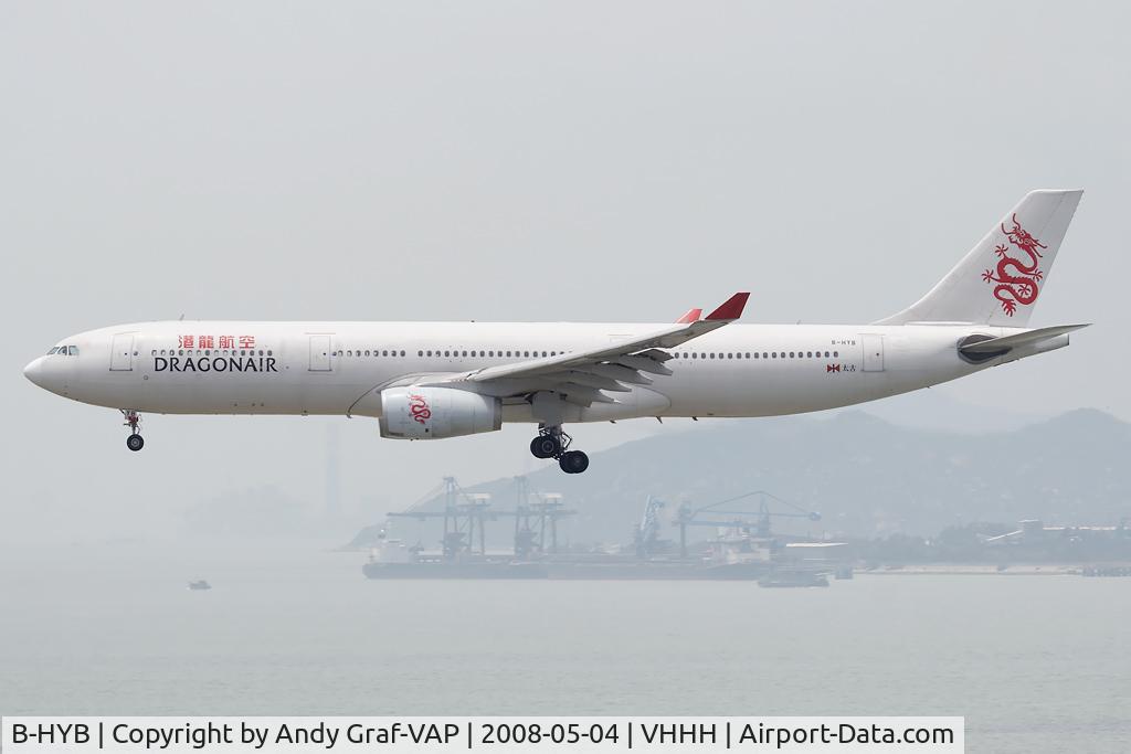 B-HYB, 1995 Airbus A330-342 C/N 106, Dragonair A330-300