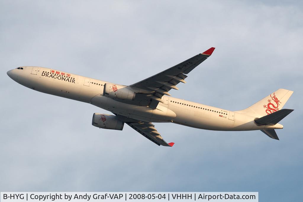 B-HYG, 2001 Airbus A330-343 C/N 405, Dragonair A330-300
