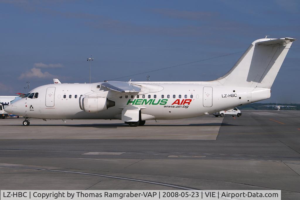 LZ-HBC, 1987 British Aerospace BAe.146-200 C/N E2093, Hemus Air BAe 146