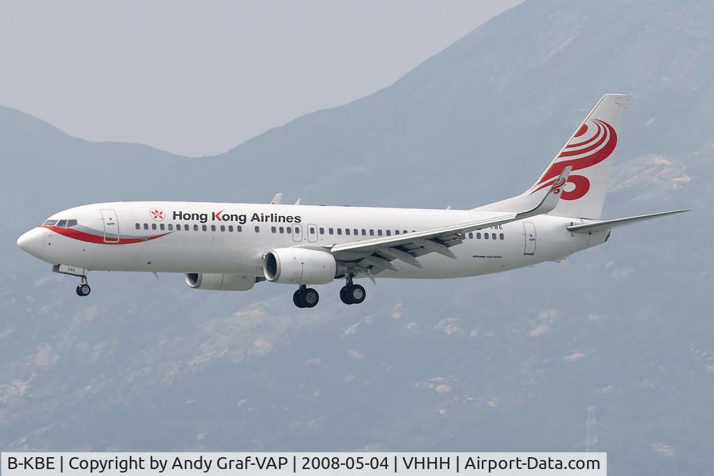 B-KBE, 2005 Boeing 737-84P C/N 32605, Hong Kong Airlines 737-800