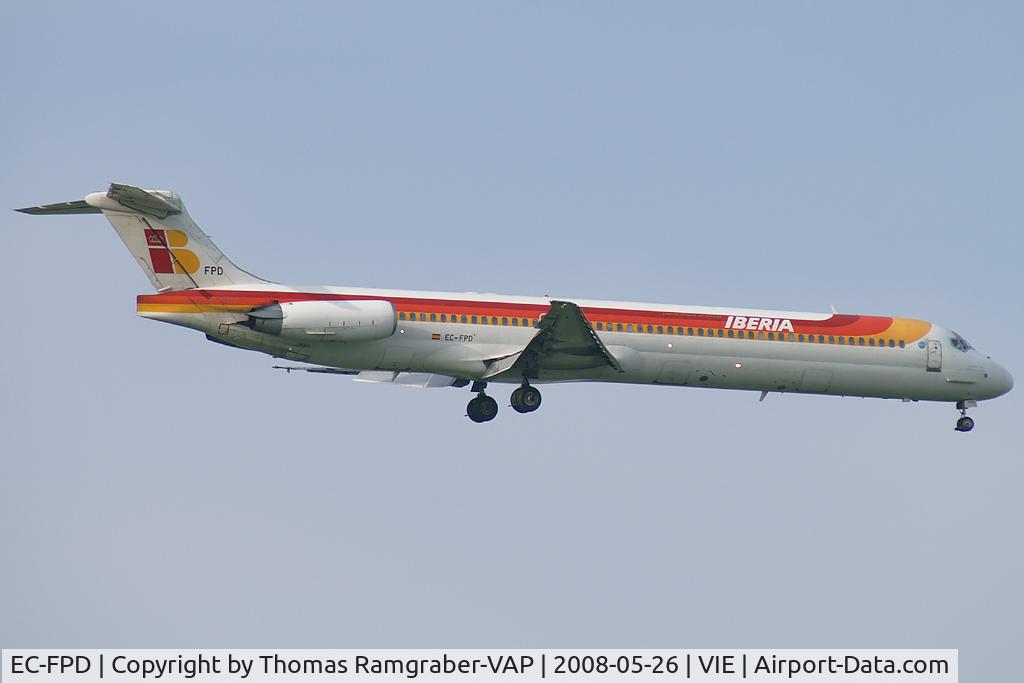 EC-FPD, 1992 McDonnell Douglas MD-88 C/N 53309, Iberia MDD MD80