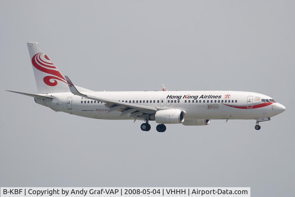 B-KBF, 2005 Boeing 737-84P C/N 32606 / 1805, Hong Kong Airlines 737-800