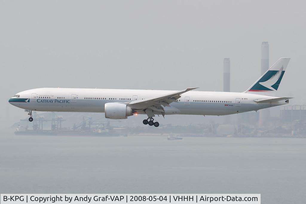 B-KPG, 2008 Boeing 777-367/ER C/N 35300, Cathay Pacific 777-300
