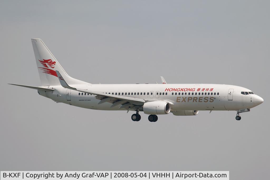 B-KXF, 2007 Boeing 737-808 C/N 34967 / 2239, Hongkong Express 737-800