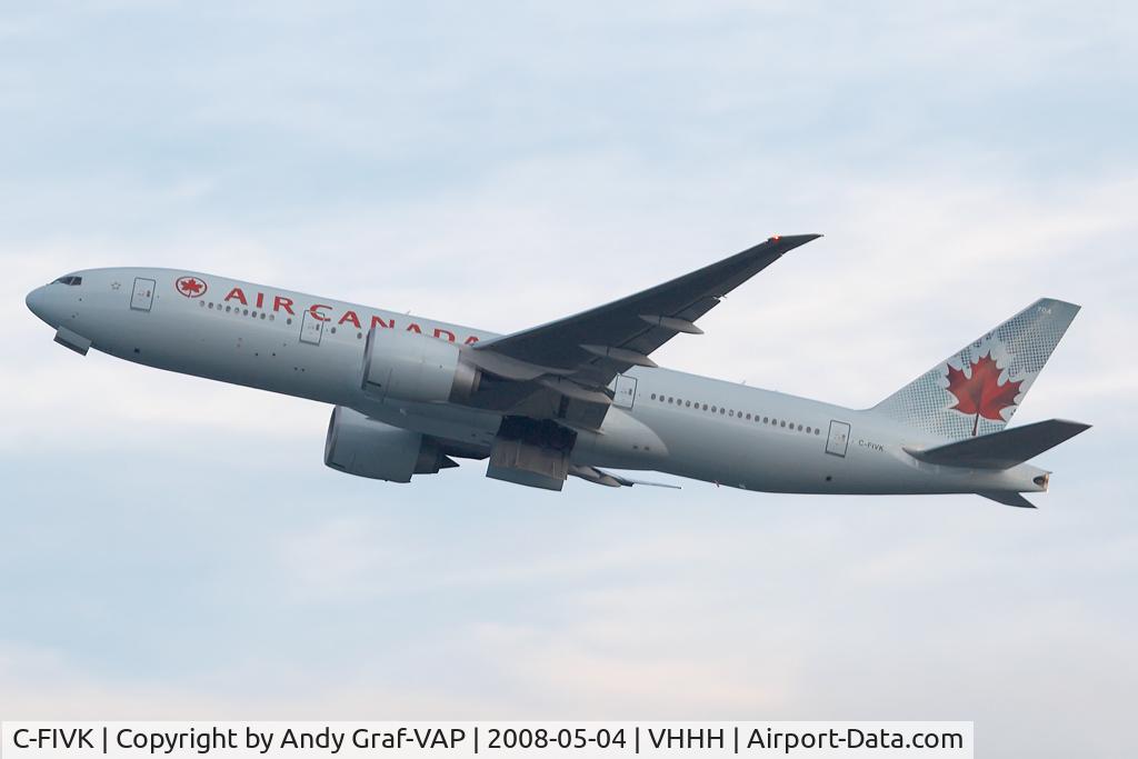 C-FIVK, 2008 Boeing 777-233/LR C/N 35245, Air Canada 777-200