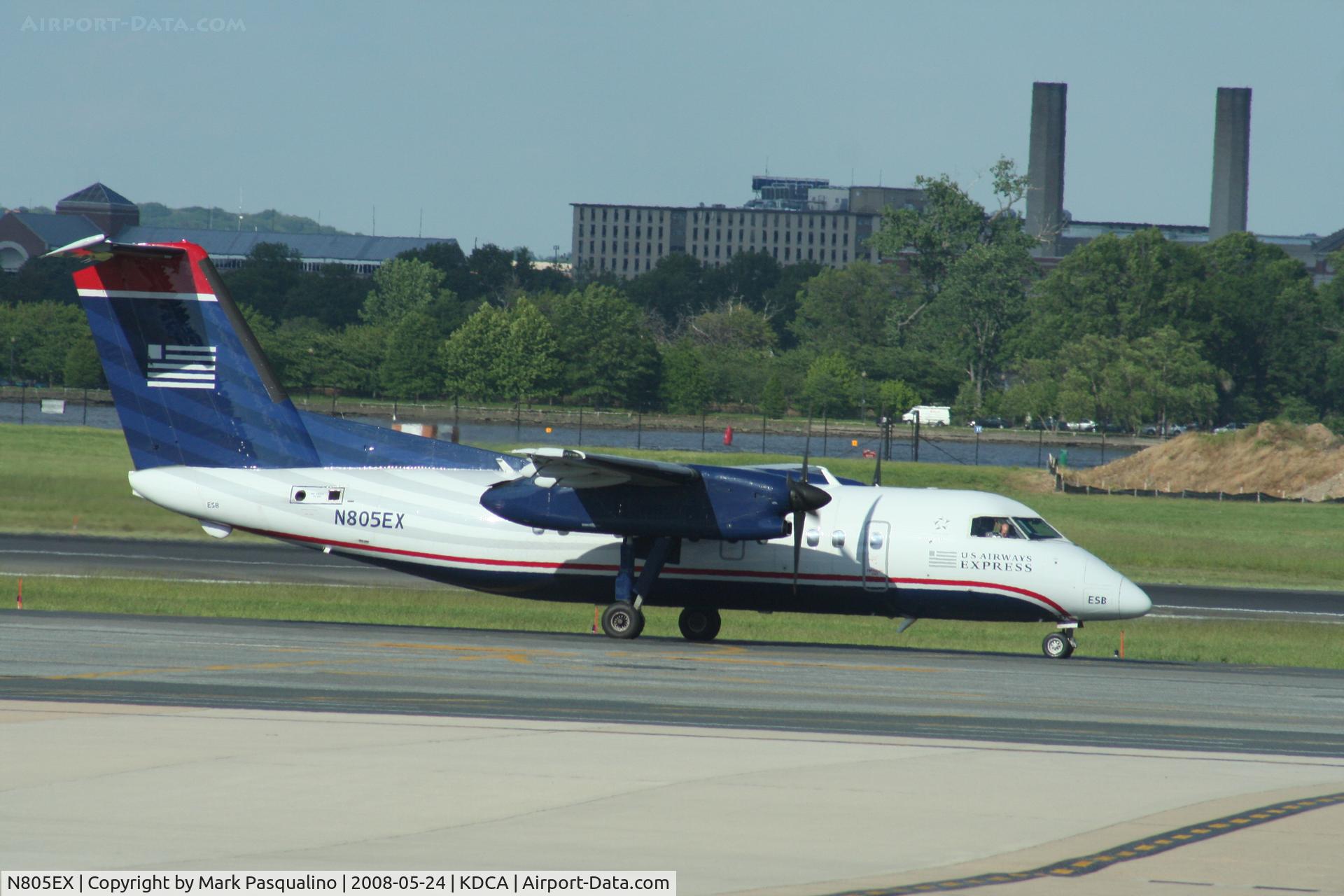 N805EX, 1990 Boeing DHC-8-102 C/N 228, DHC-8-100