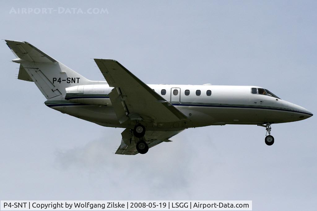 P4-SNT, 2001 Raytheon Hawker 800XP C/N 258538, visitor