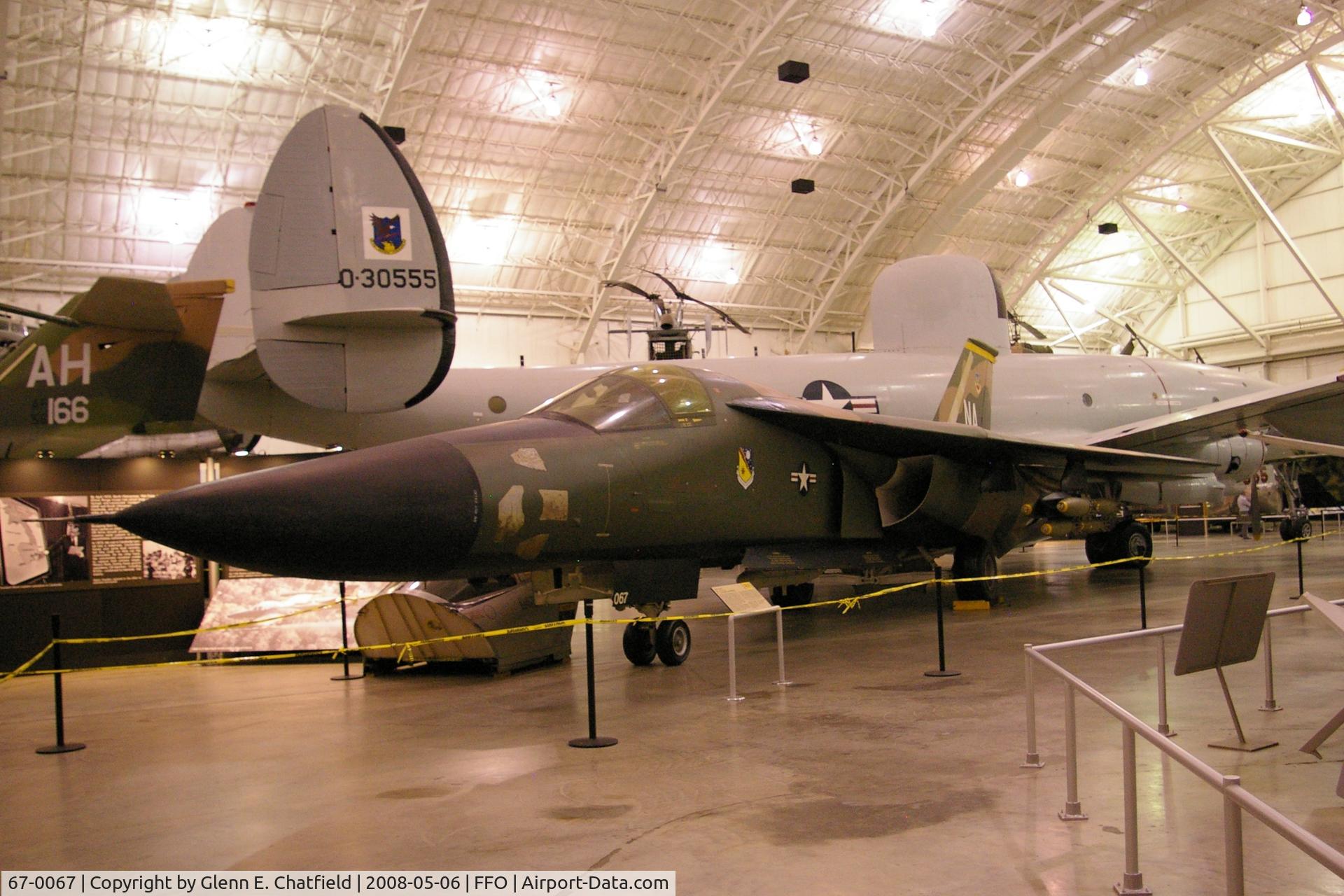 67-0067, 1967 General Dynamics F-111A Aardvark C/N A1-112, Displayed at the National Museum of the U.S. Air Force