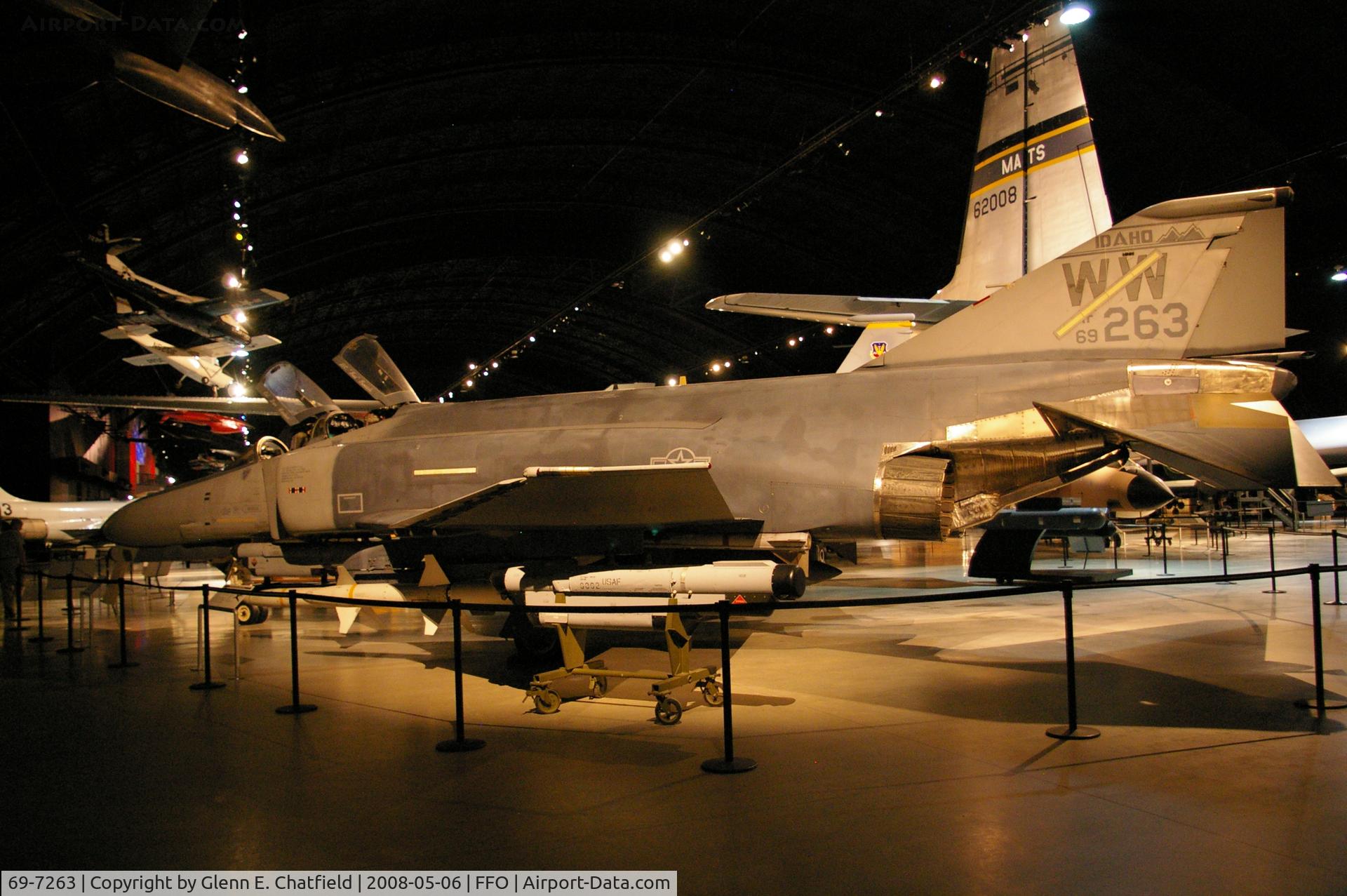 69-7263, 1969 McDonnell Douglas F-4G Phantom II C/N 3947, Displayed at the National Museum of the U.S. Air Force