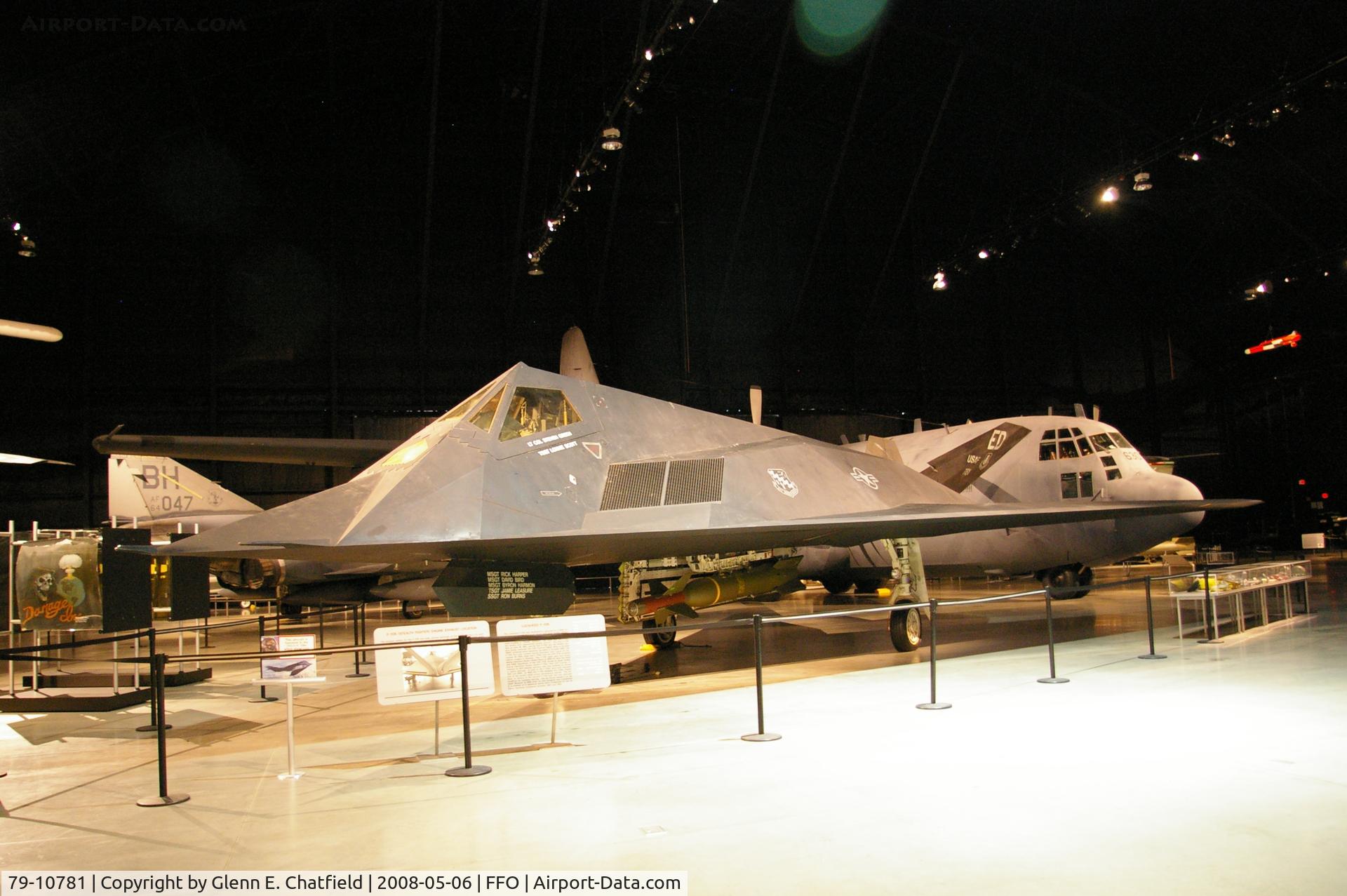79-10781, 1979 Lockheed YF-117A Nighthawk C/N A.4006, Displayed at the National Museum of the U.S. Air Force