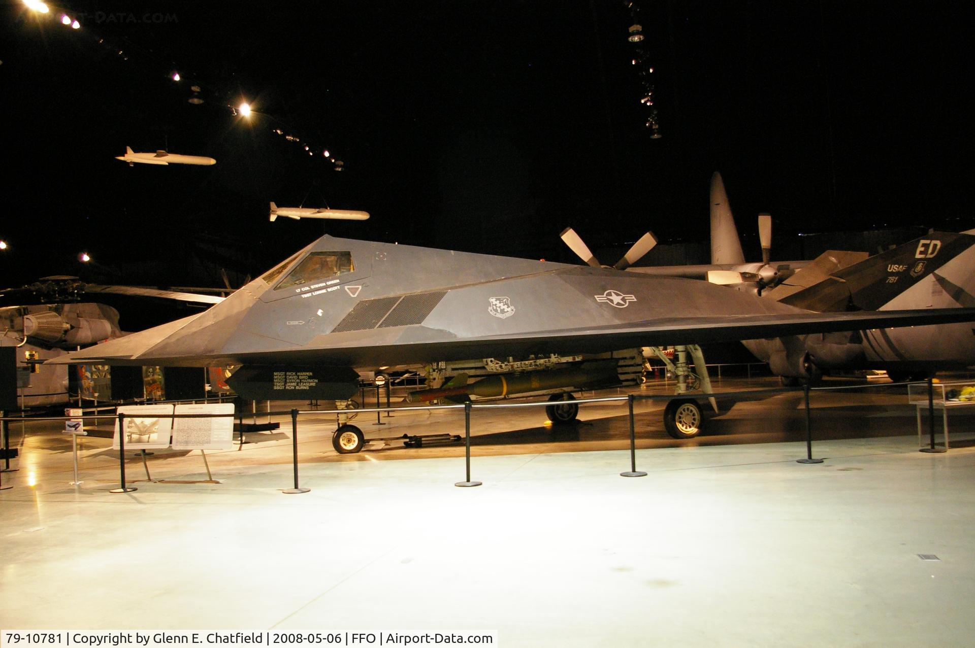 79-10781, 1979 Lockheed YF-117A Nighthawk C/N A.4006, Displayed at the National Museum of the U.S. Air Force
