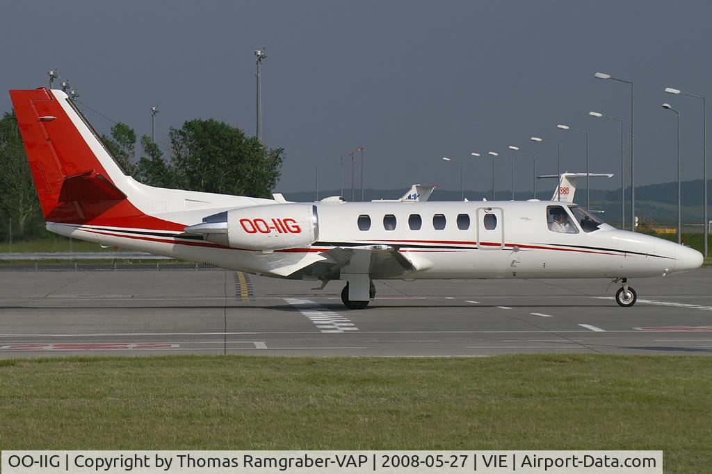 OO-IIG, 2002 Cessna 550 Citation Bravo C/N 550-1018, Abelag Aviation Cessna 550B Citation Bravo