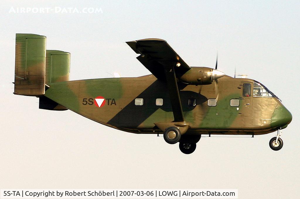 5S-TA, Short SC-7 Skyvan 3M-400 C/N SH.1855, Austrian Air Force oldtimer...