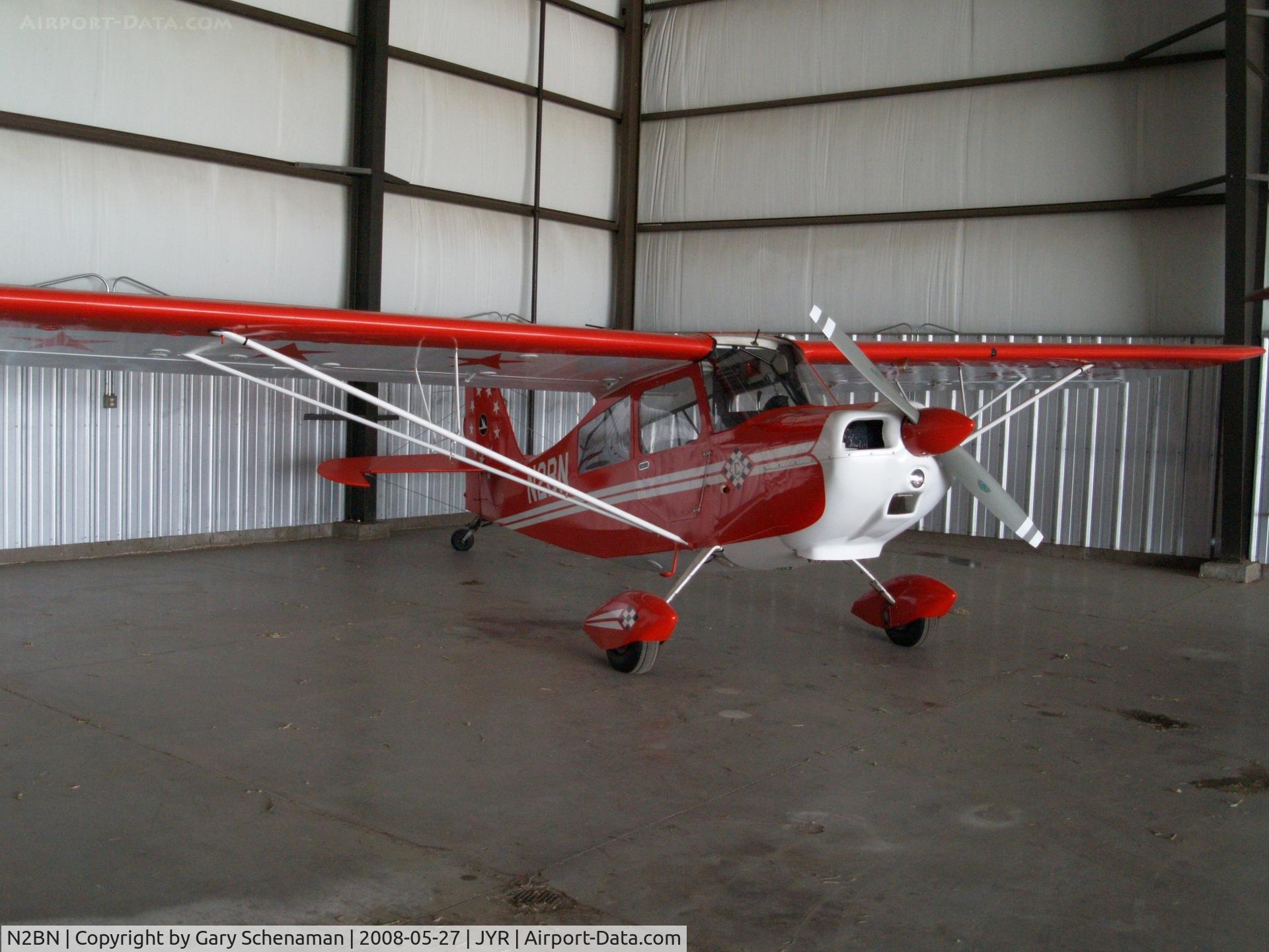 N2BN, 1973 Bellanca 7GCBC C/N 445-73, In Hanger