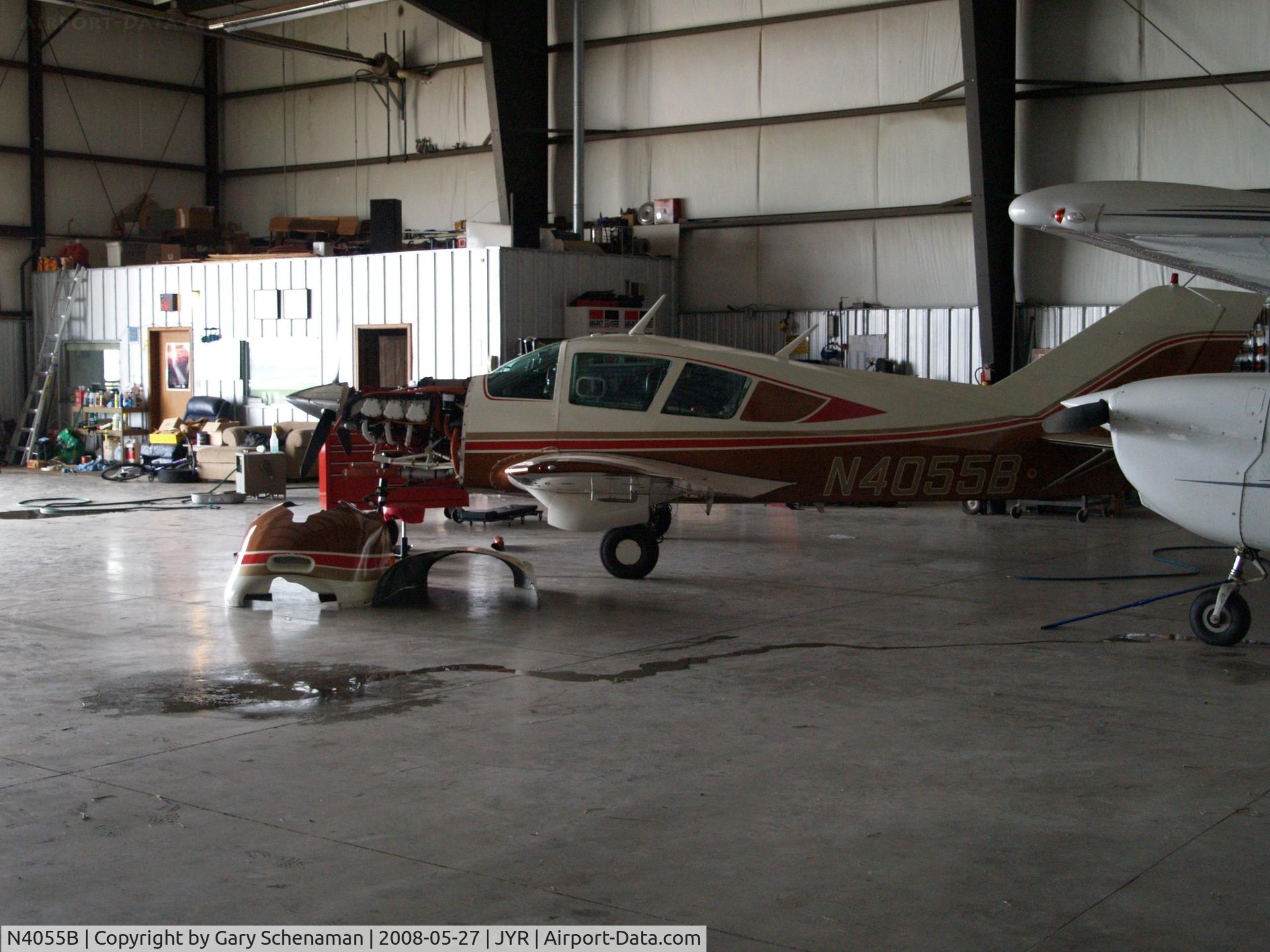 N4055B, 1974 Bellanca 17-31A Super Viking C/N 75-32-151, In for annuals