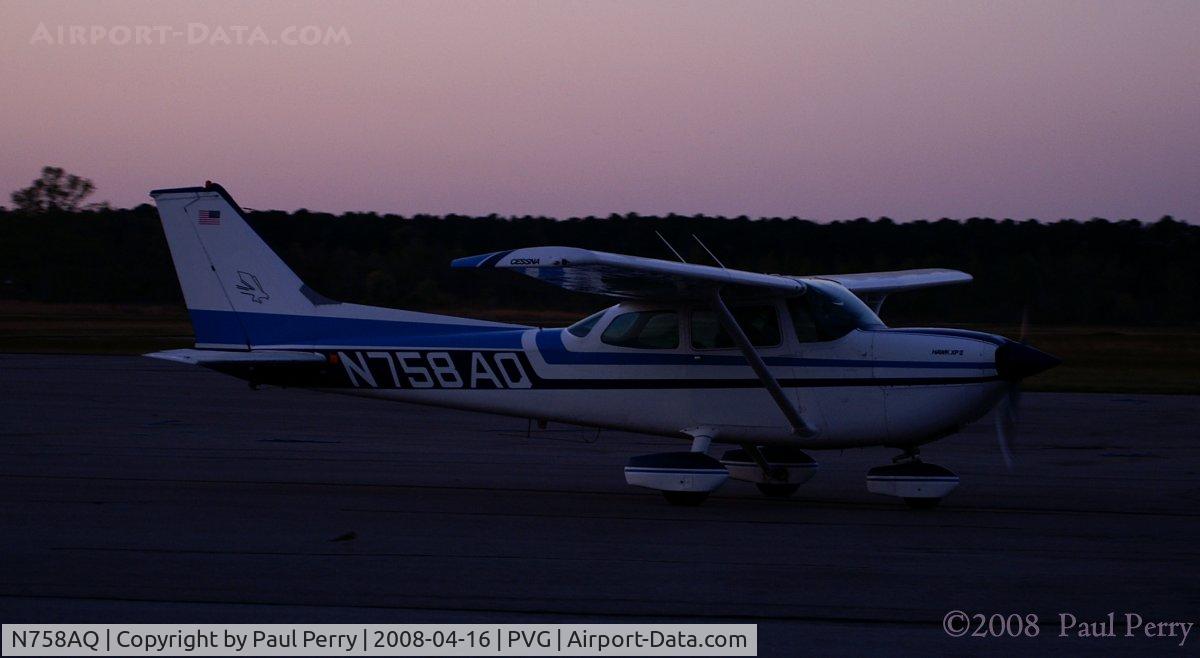 N758AQ, 1978 Cessna R172K Hawk XP C/N R1722945, Time to retire for the evening