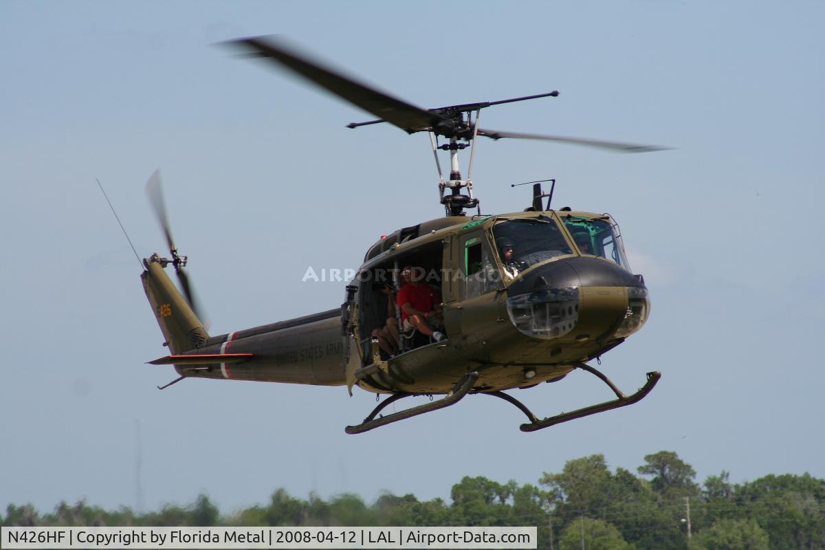 N426HF, 1970 Bell UH-1H-BF Iroquois C/N 12731, UH-1H