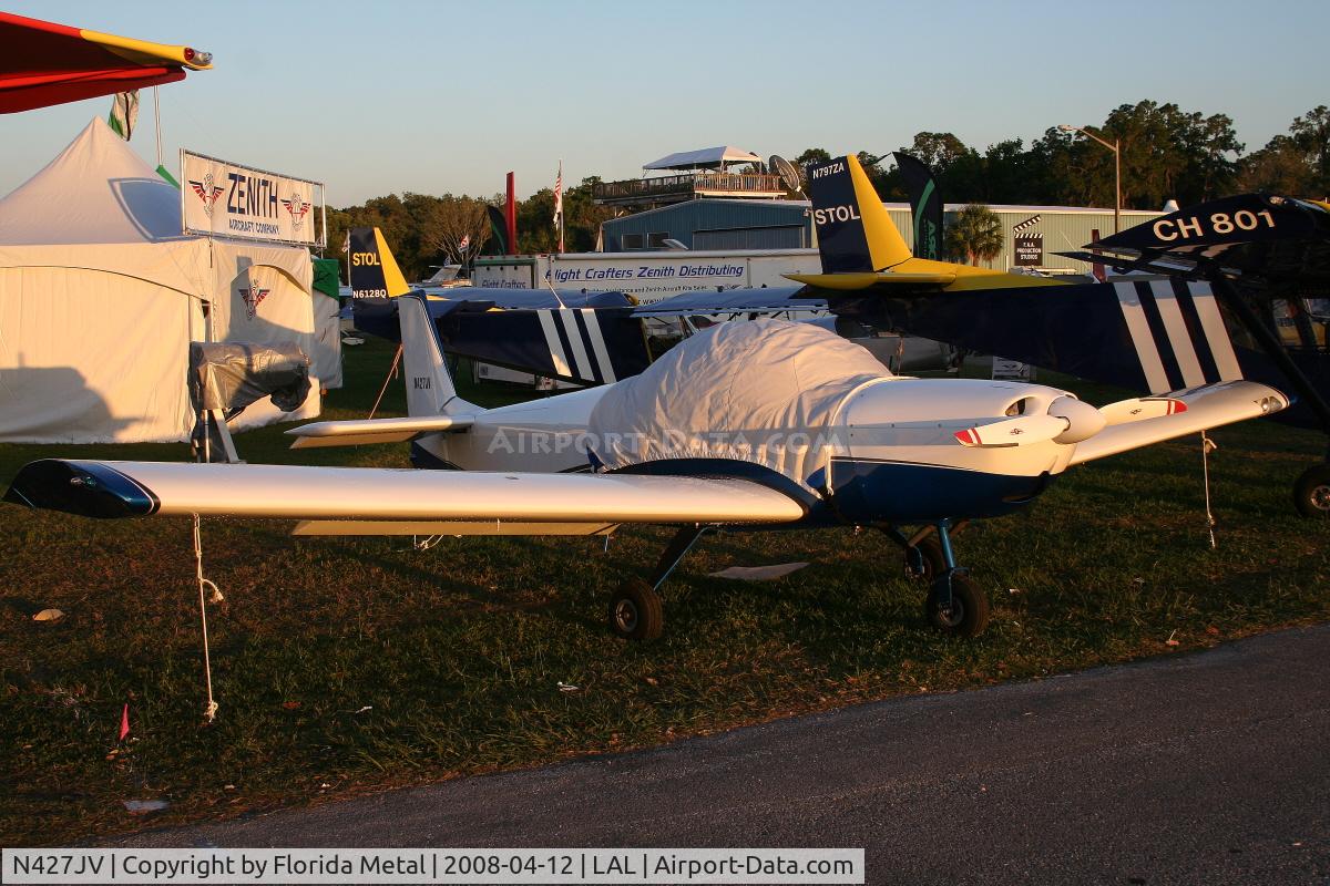 N427JV, 2007 Zenith CH-601 XL Zodiac C/N 6-6430, Zodiac 601 XL