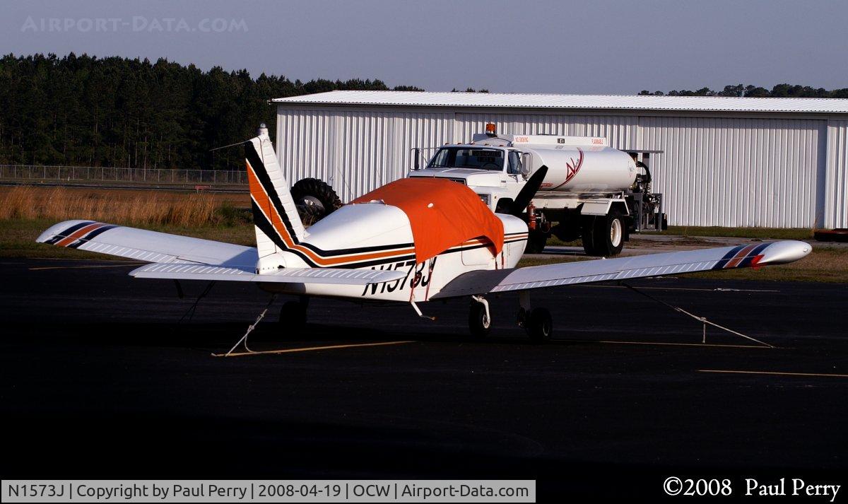 N1573J, 1967 Piper PA-28-140 C/N 28-23979, Local striped lady