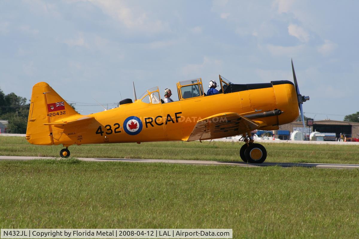 N432JL, Canadian Car & Foundry Harvard MK IV C/N CCF4-223, Harvard MK-IV