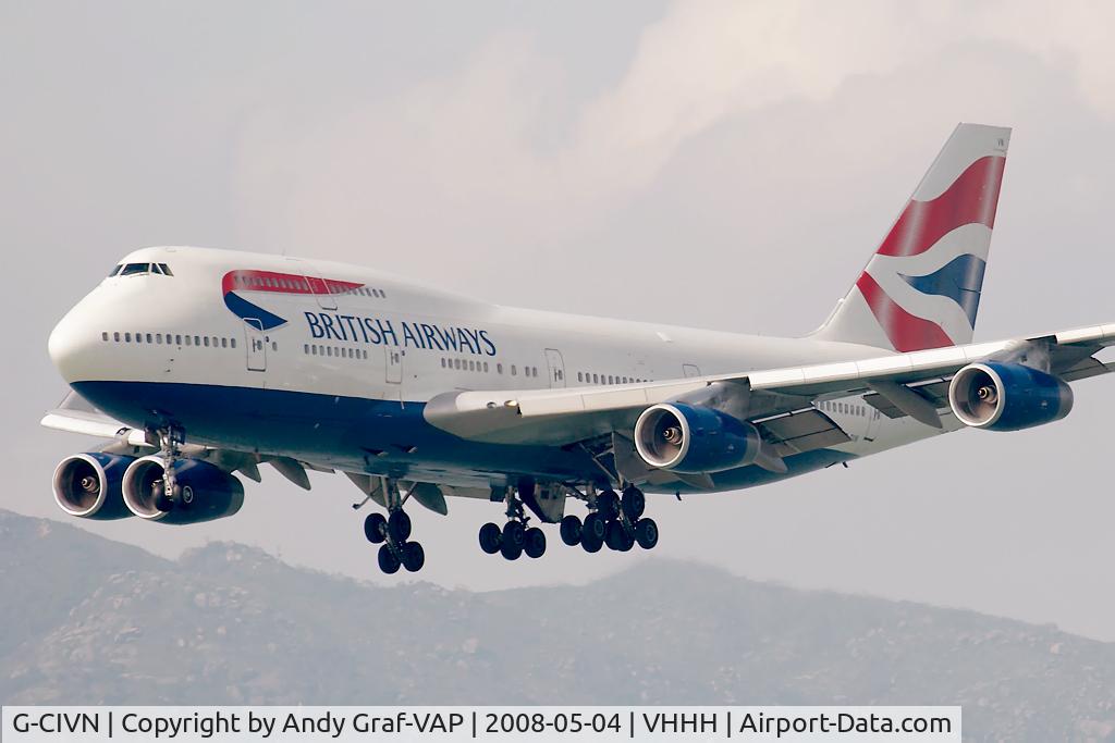 G-CIVN, 1997 Boeing 747-436 C/N 28848, British Airways 747-400