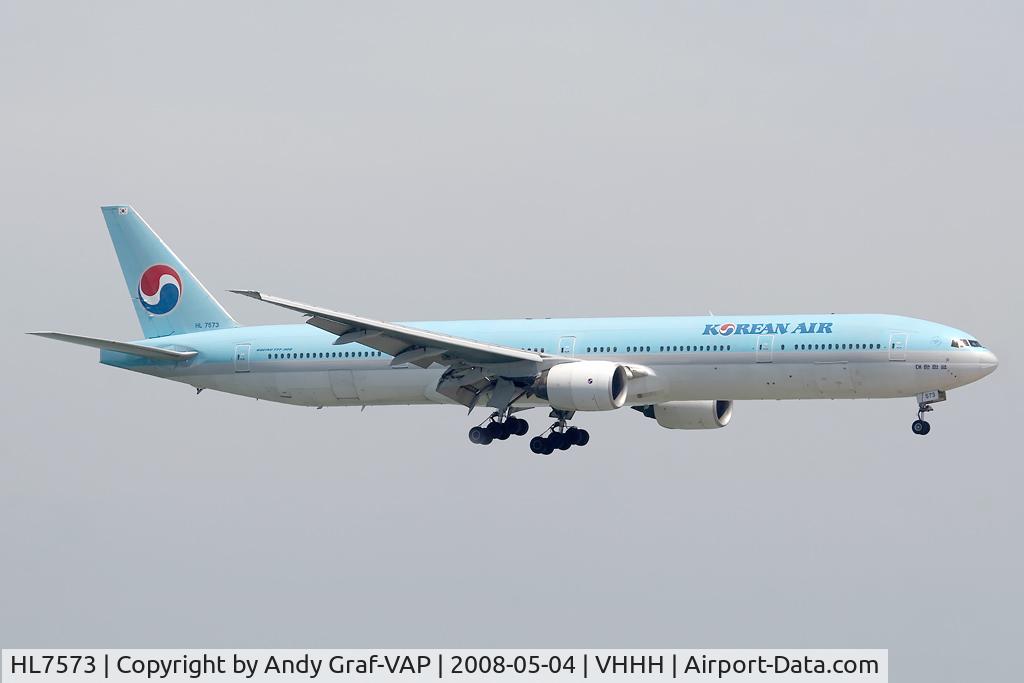 HL7573, 2000 Boeing 777-3B5 C/N 27952, Korean Air 777-300