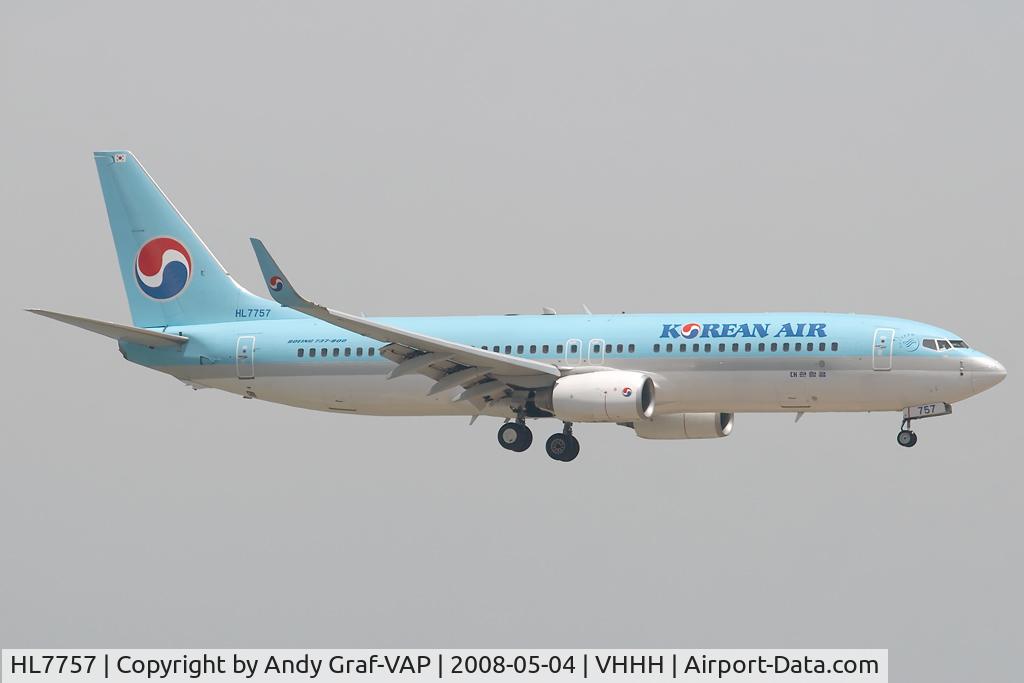 HL7757, 2006 Boeing 737-8GQ C/N 35790, Korean Air 737-800