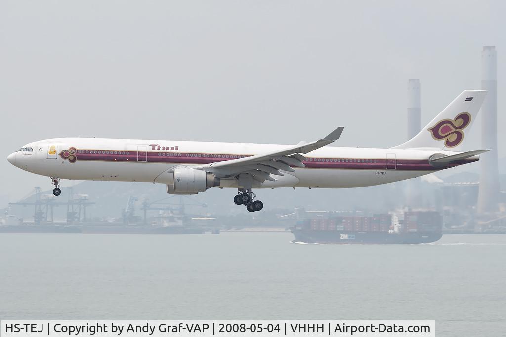 HS-TEJ, 1998 Airbus A330-322 C/N 209, Thai International A330-300