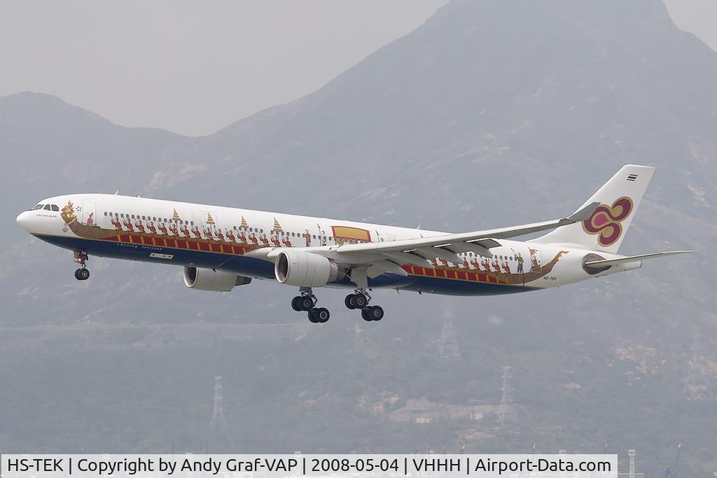 HS-TEK, 1998 Airbus A330-322 C/N 224, Thai International A330-300