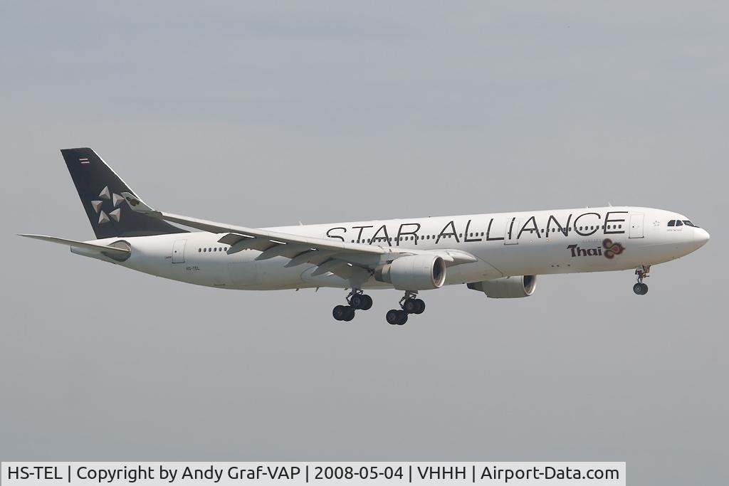 HS-TEL, 1998 Airbus A330-322 C/N 231, Thai International A330-300