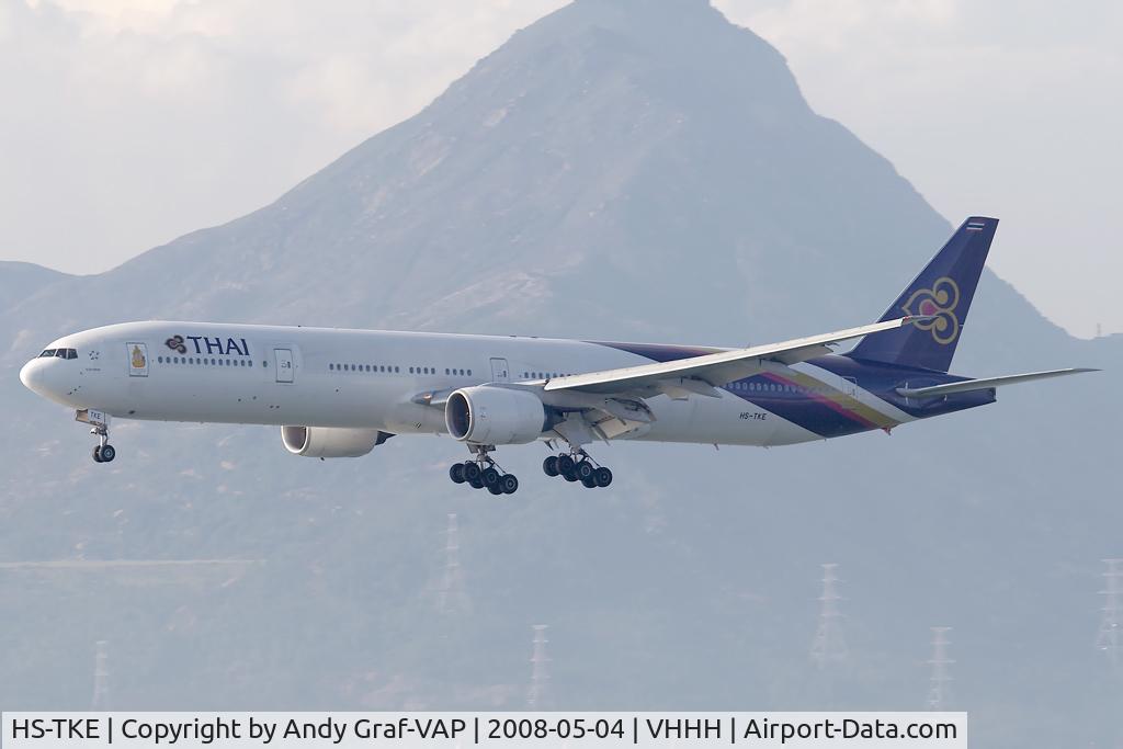 HS-TKE, 2000 Boeing 777-3D7 C/N 29213, Thai International 777-300