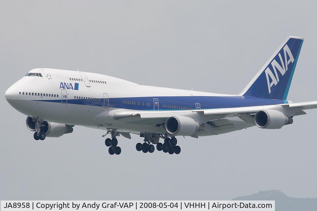 JA8958, 1992 Boeing 747-481 C/N 25641, ANA 747-400