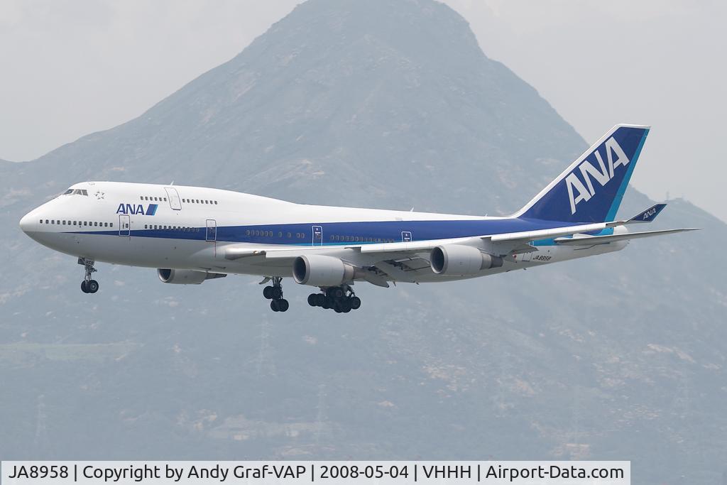 JA8958, 1992 Boeing 747-481 C/N 25641, ANA 747-400