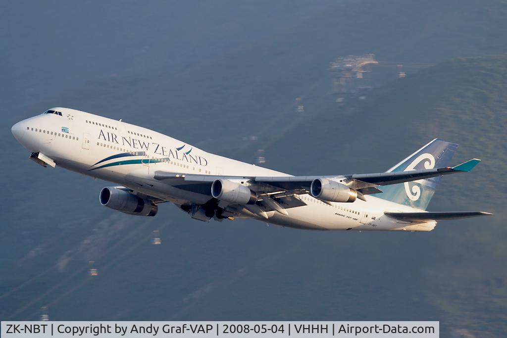 ZK-NBT, 1990 Boeing 747-419 C/N 24855, Air New Zealand 747-400
