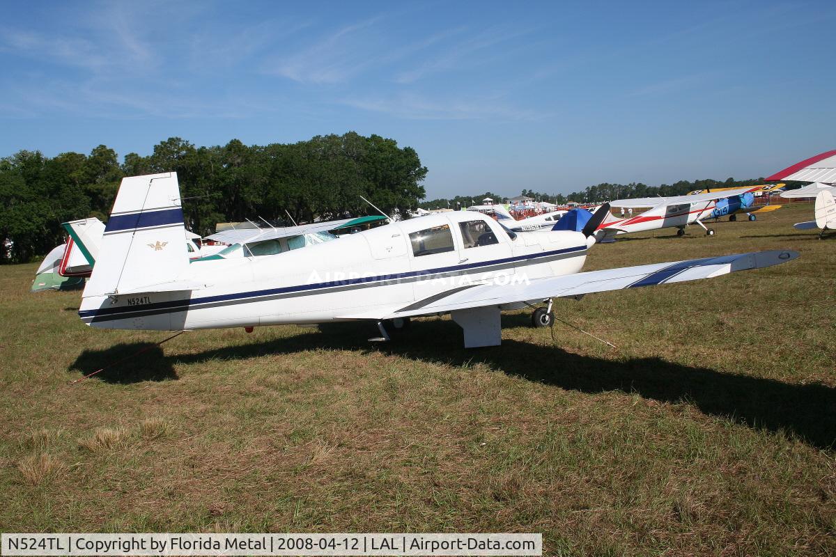 N524TL, 1965 Mooney M20C Ranger C/N 3086, Mooney M20C