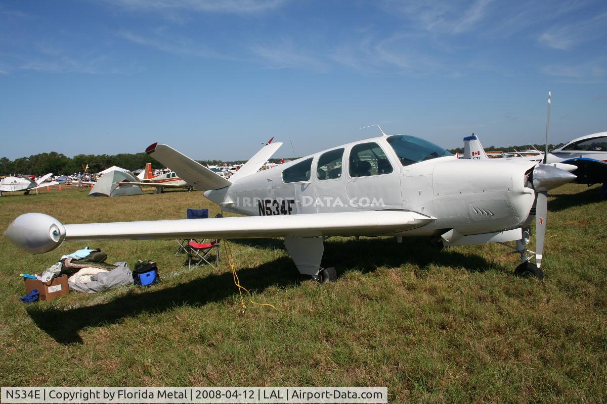 N534E, 1965 Beech S35 Bonanza C/N D-7825, Beech S35 Bonanza