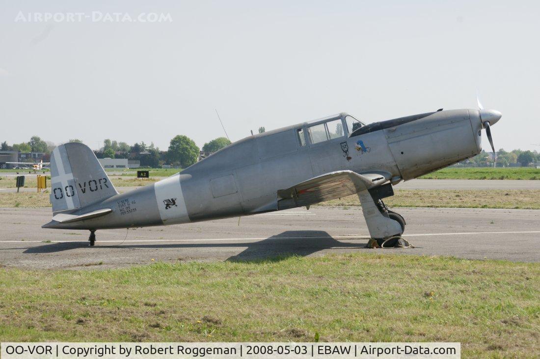 OO-VOR, Fiat G-46-5A Monoposto C/N 199, 18 th Antwerp Stampe Fly in.The Vormezeele Collection.