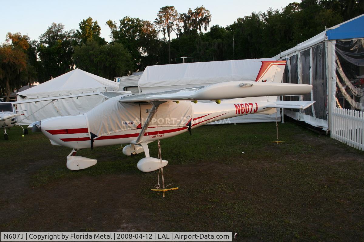 N607J, 2007 Jabiru J250-SP C/N 455, Jabiru J250SP