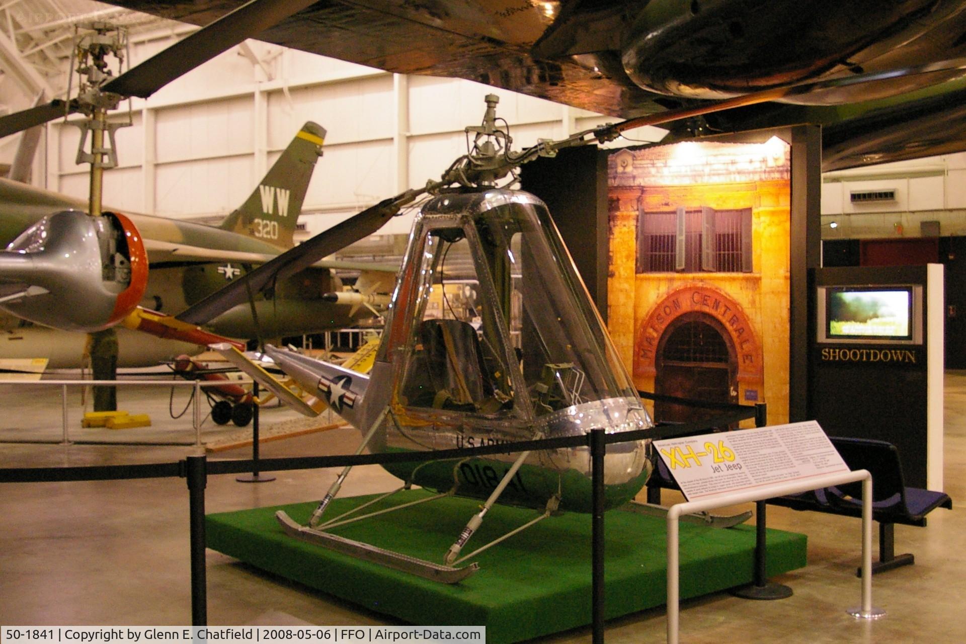 50-1841, 1951 American Helicopter Company XH-26 Jet Jeep C/N Unknown, Displayed at the National Museum of the U.S. Air Force