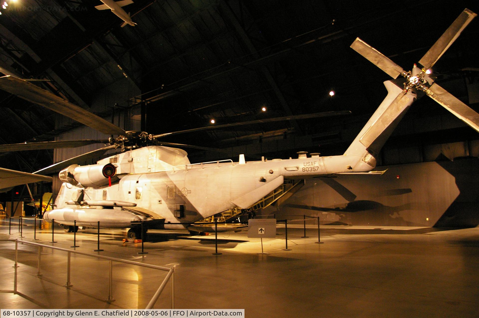 68-10357, 1968 Sikorsky MH-53M Pave Low IV C/N 65-173, Displayed at the National Museum of the U.S. Air Force