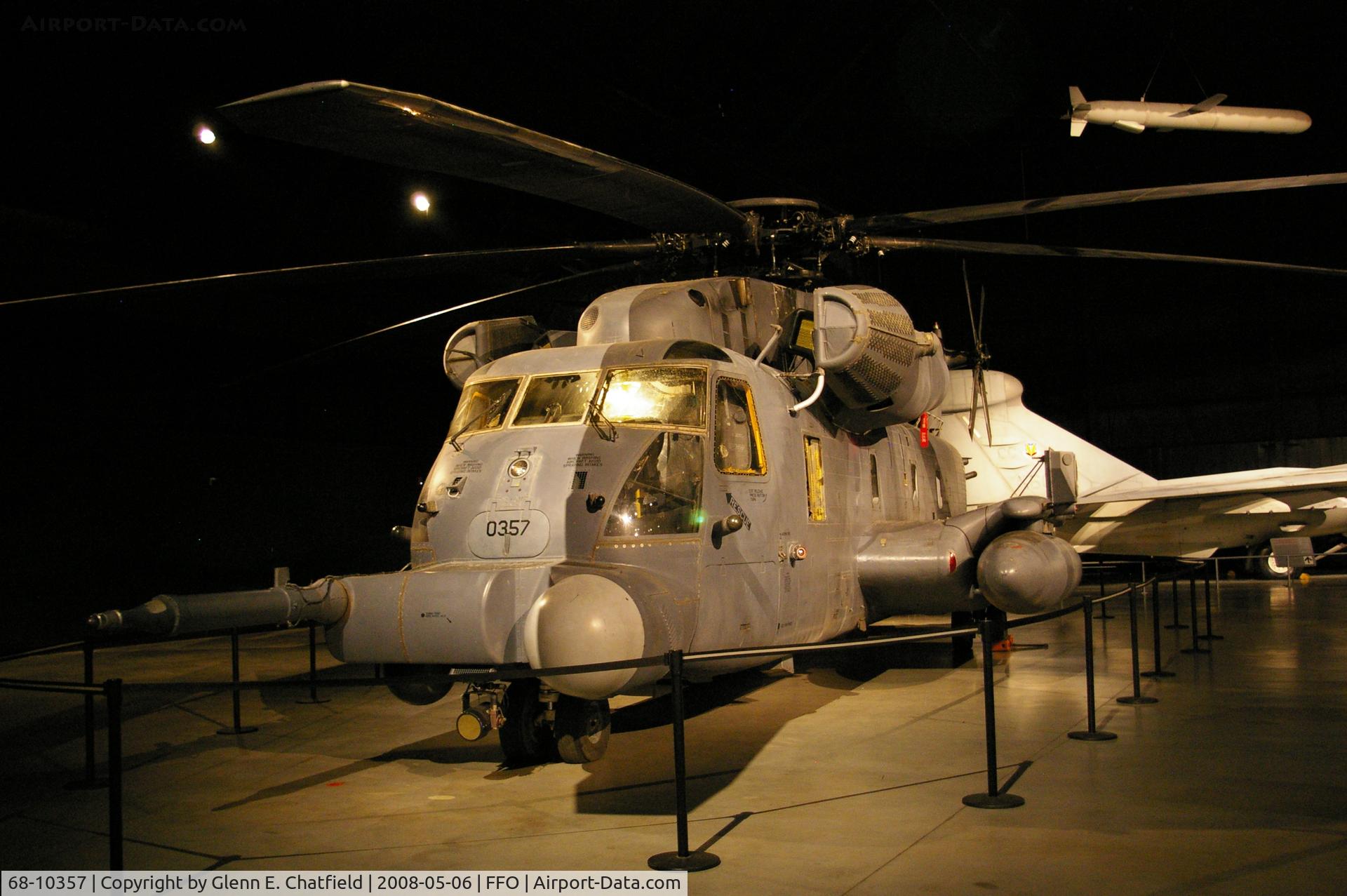 68-10357, 1968 Sikorsky MH-53M Pave Low IV C/N 65-173, Displayed at the National Museum of the U.S. Air Force