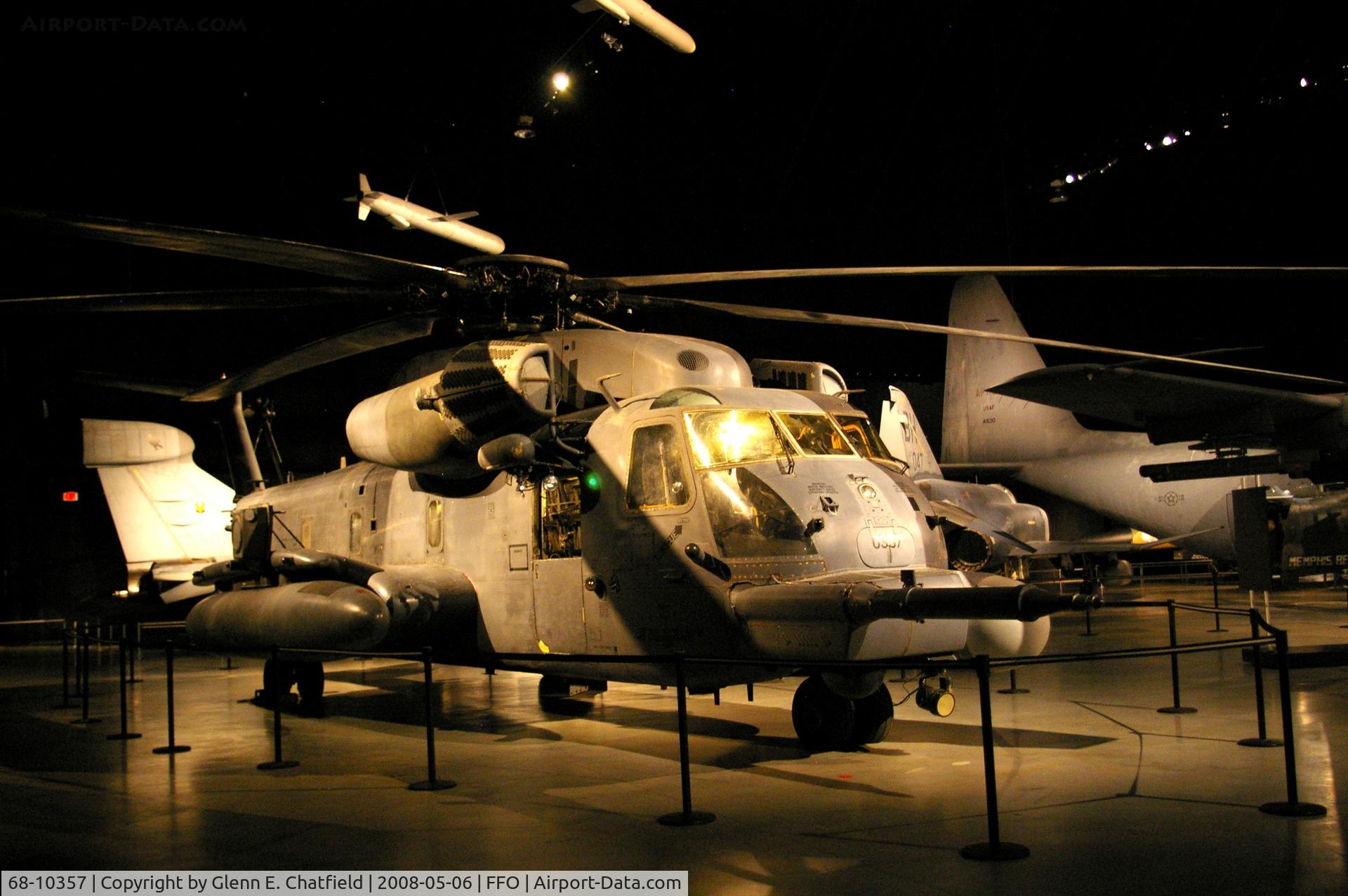 68-10357, 1968 Sikorsky MH-53M Pave Low IV C/N 65-173, Served in Vietnam, Desert Storm and Iraqi Freedom, last combat mission being 3/28/08