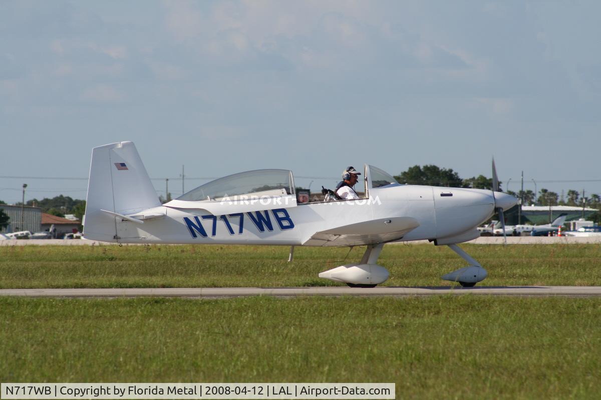 N717WB, 2006 Vans RV-8A C/N 80363, RV-8A