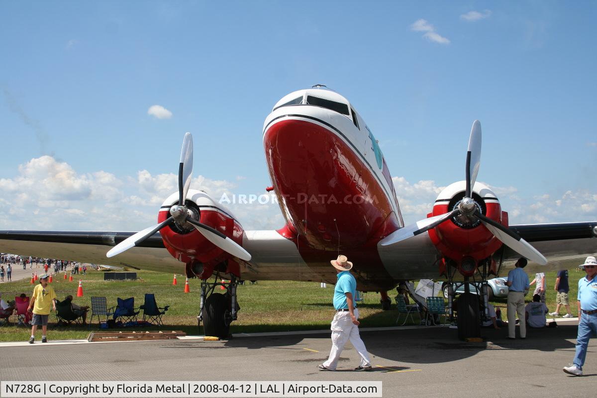 N728G, 1942 Douglas DC-3C (C-47-DL) C/N 4359, DC-3