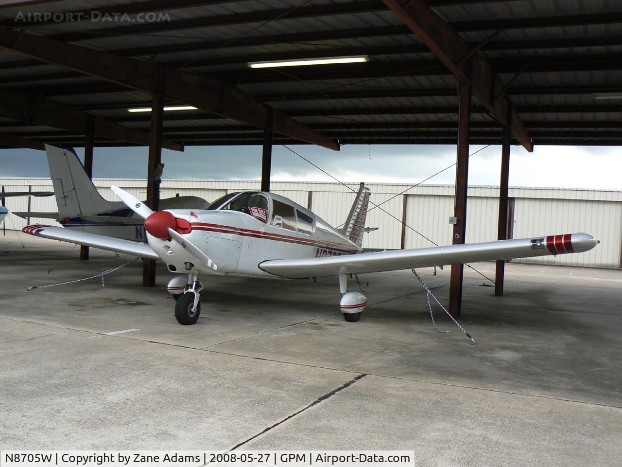 N8705W, 1964 Piper PA-28-235 C/N 28-10238, At Grand Prairie Municipal