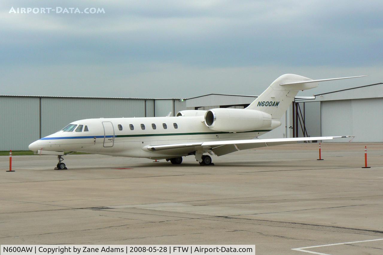 N600AW, 2001 Cessna 750 Citation X C/N 7500181, At Meacham Field