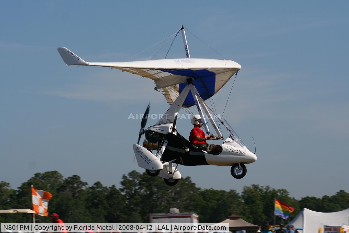 N801PM, 2007 P&M Aviation Quik GT450 912S C/N 8337, Quik GT450