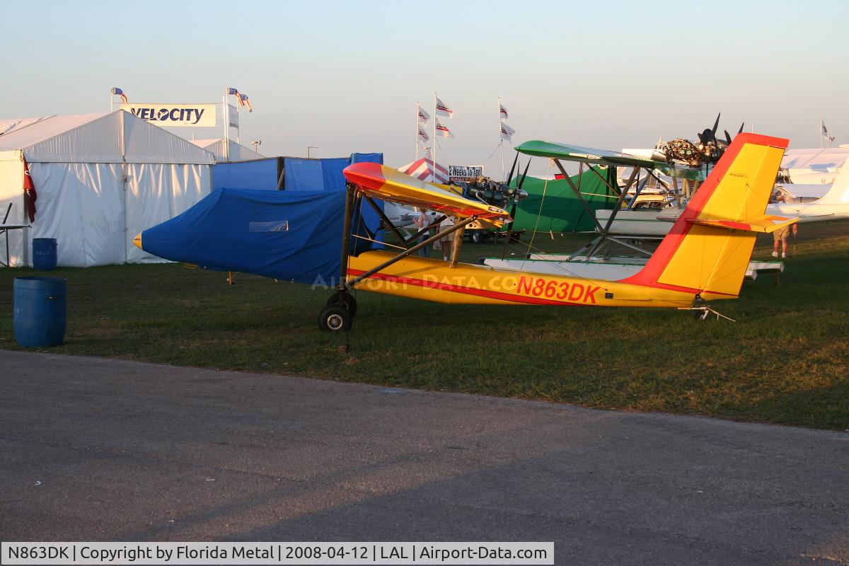 N863DK, 2007 Lockwood Aircam C/N AC162, Air Cam